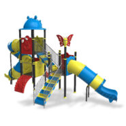 سرسره کودک فضای باز کد PS1216