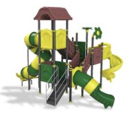 سرسره کودک فضای باز کد PS1401